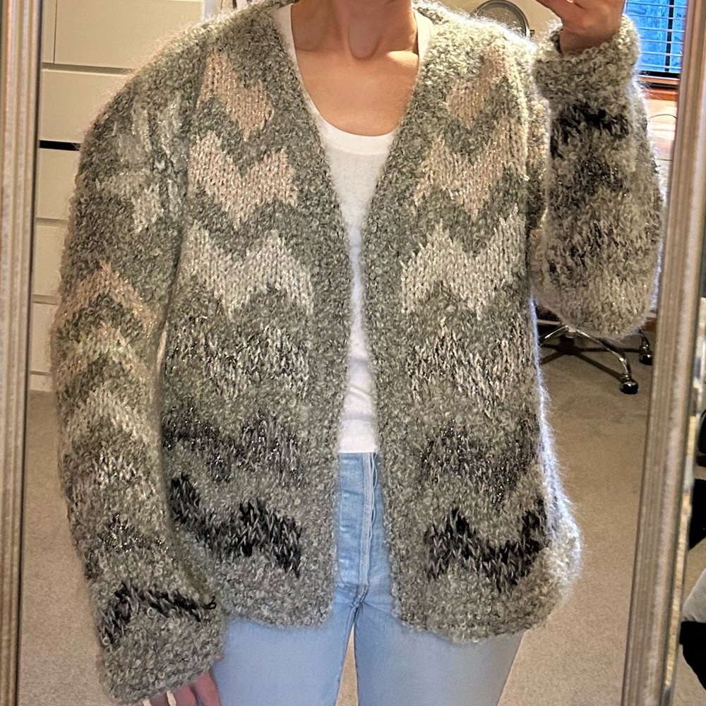 Hand Knit Vintage Sweater